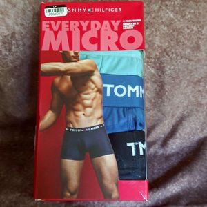 Tommy Hilfiger Everyday Micro 3 Pack Blues Sz S